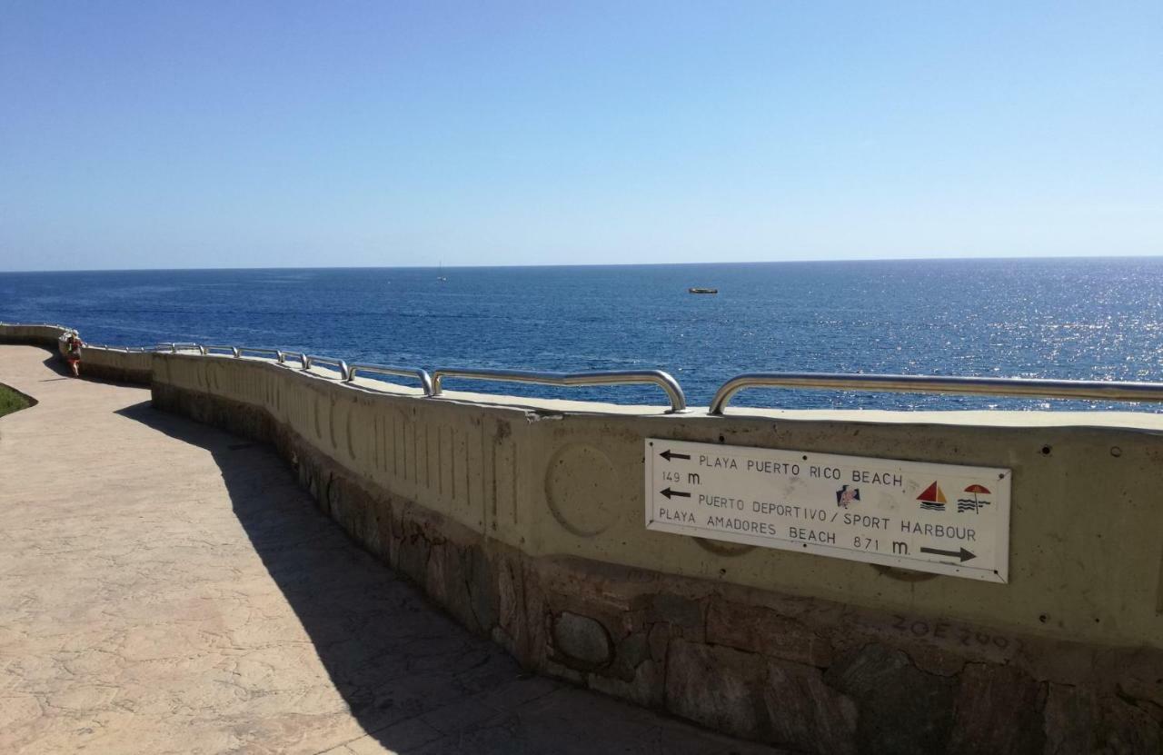 Apt With Terrace Facing Amadores Beach Exterior photo